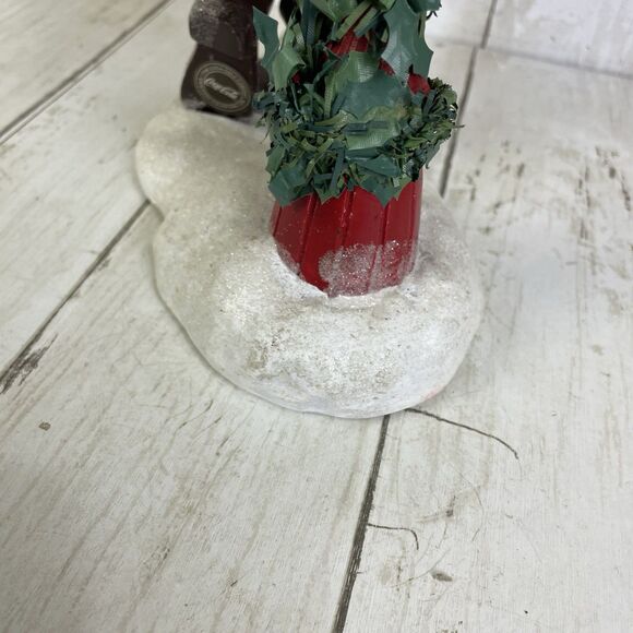 Coca-Cola Fabriche Santa W/ Drink Coke Sign Toy Train 14” Kurt Adler - Picture 5 of 11